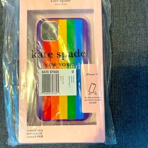 Brand New Authentic Kate Spade 🌈 Pride iPhone 11 Case!